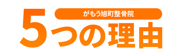 なぜ、多くの院の中から当院が選ばれるのか？ ５つの理由