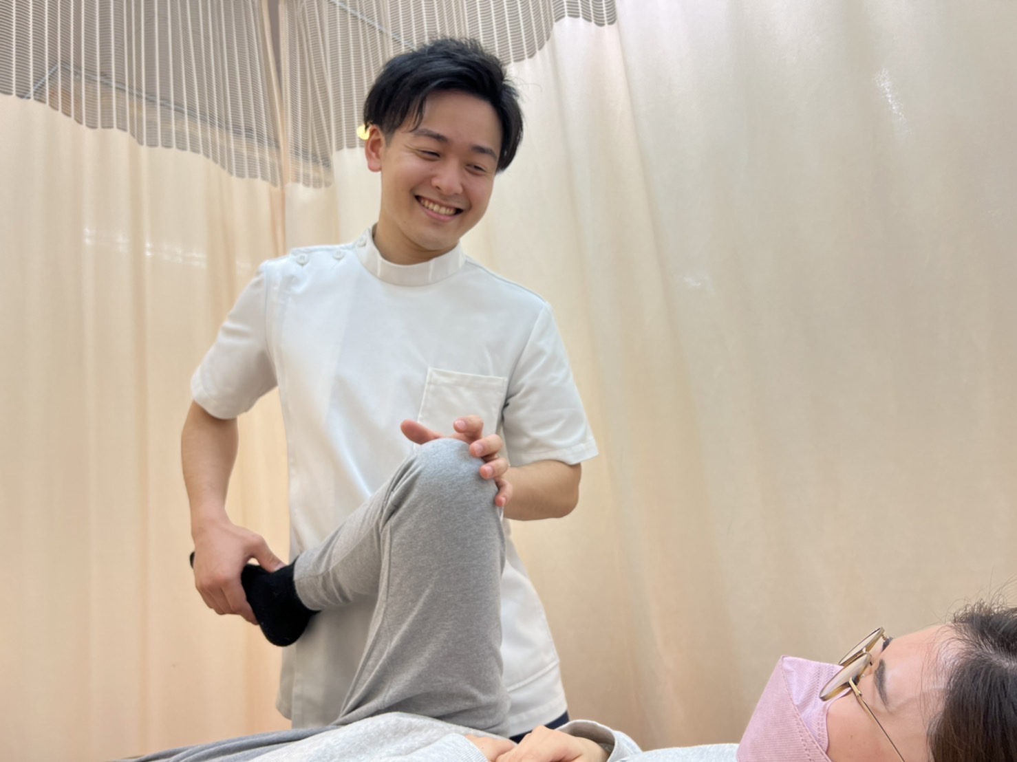 施術の写真