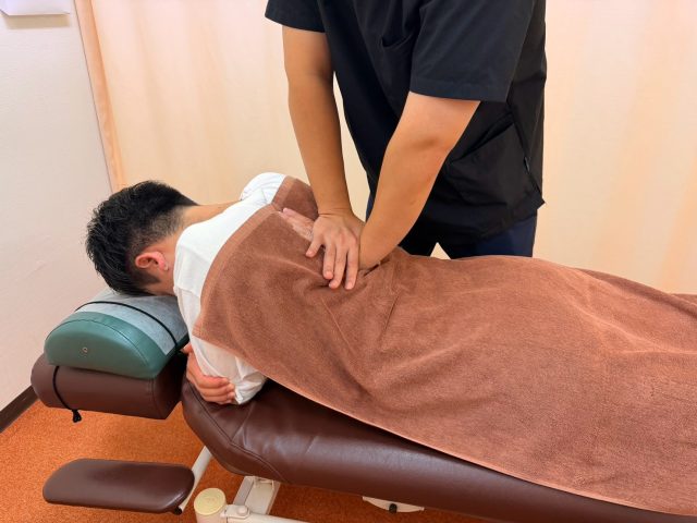 施術の写真